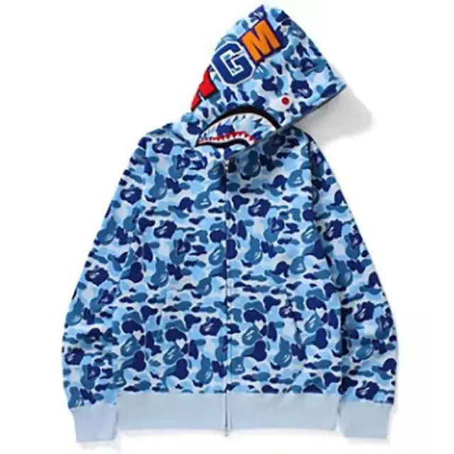 Men's Shark Camouflage Hoodies